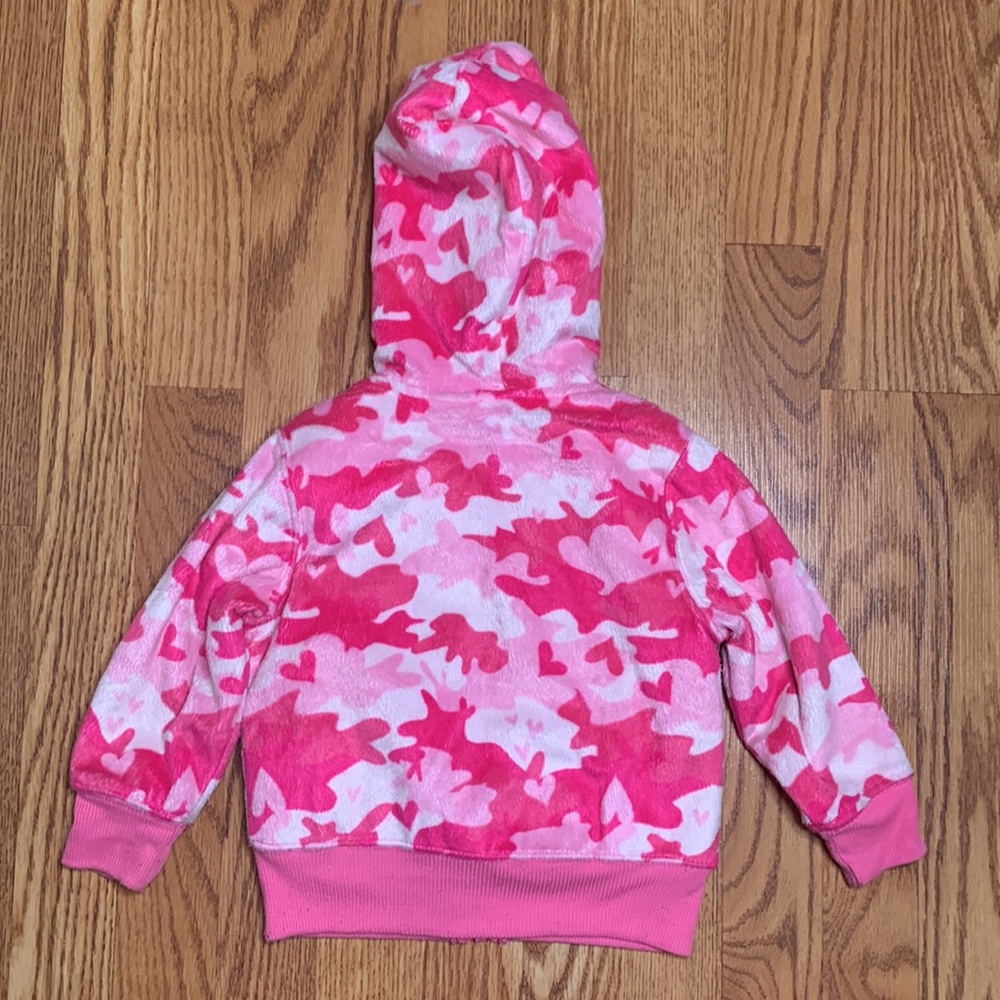 Girls 2t Pink Fatigue Jacket - Picture 4 of 4